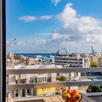 Apartment Telmar - Harbour Sea View From The Veranda Larnaca